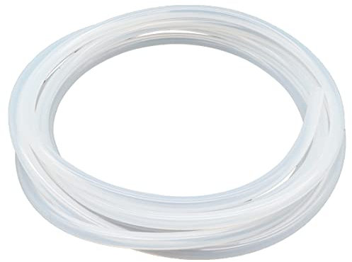 Silicone Tube 5mm ID X 8mm OD, 5 Meters(16.4FT), LAVMHAB Food Grade Hose Flexible Silicone Tubing Clear Water Air Hose Pipes for Pump Transfer