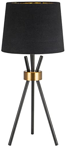 DEENZ Tripod Style Table Lamp Nightstand Lamp Art Decorative Table Lamp for Bedroom Living Room Office Home
