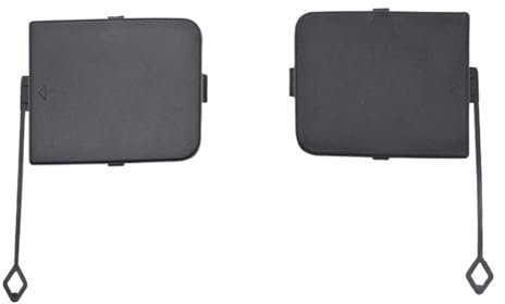 1 Paio di plastica paraurti Posteriore Gancio di Traino Tappo di Copertura Compatibile con BMW X1 E84 2013 2014 2015 51127303815 51127303816