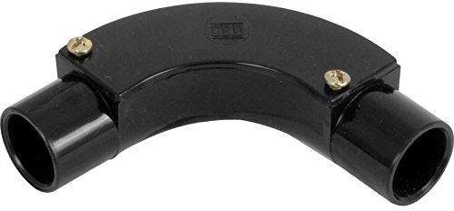 Electrical Conduit System, 20mm Black PVC, Boxes, Bends, Tees and Accessories (20MM INSPECTION BEND BLK)