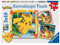 Ravensburger Kinderpuzzle - 12004062 Pokémon - Puzzle für Kinder ab 5 Jahren, mit 3x49 Teilen