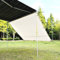 AIRIS Wohnmobil-Außenmarkise – Effektiver Sonnenschutz aus Baumwolle, schnelle Installation, kompatibel mit Thule, Fiamma und Dometic (370 x 190)