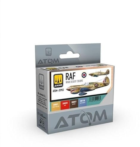 Mig Jimenez Atom RAF WWII Wüstenfarben-Set