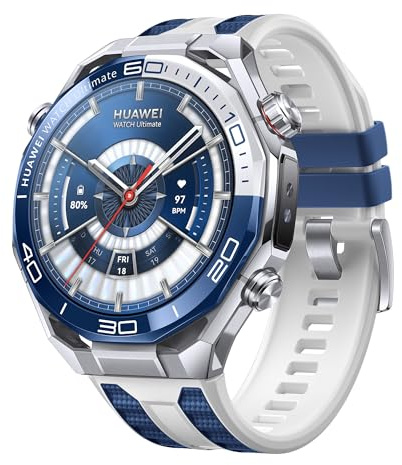 HUAWEI WATCH Ultimate 2 Smart Watch, GPS, cassa in metallo liquido a base di zirconio, orologio subacqueo da 150 metri, comunicazione subacquea basata su sonar, monitoraggio accurato della salute