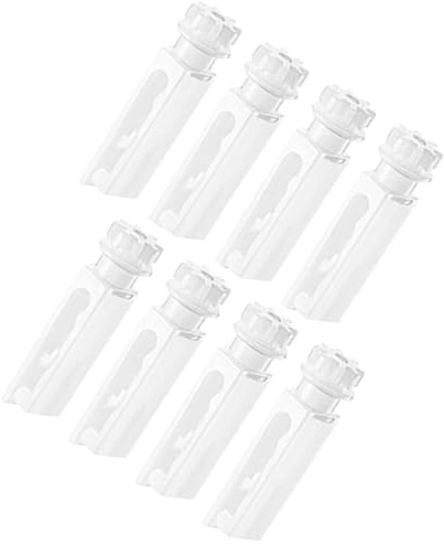 UTHCLO Vertical Blind Repair Tabs and Vertical Blind Stem Replacement Parts 12 Tabs 12 Stems Repair Accessories for Blinds Parts Track Rail Maintenance and Window