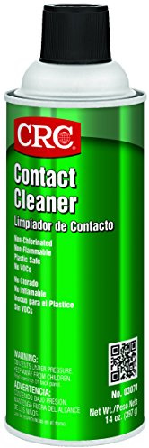 CRC Contact Cleaner 03070 – 14 WT OZ, Plastic Safe Electronics Cleaner, Ideal for Sensitive Electronic Equipment