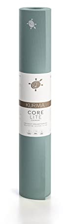 Yogabox Yogamatte KURMA COLOR CORE LITE XL 200 x 66 x 0,42 cm, GLACIER BAY