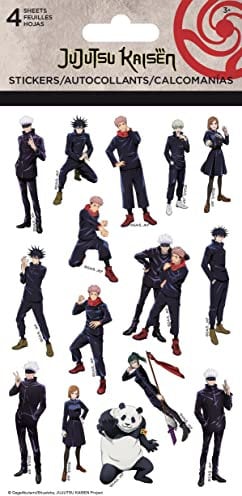 Jujutsu Kaisen - Standard 4 Sheet Stickers