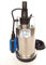 CHM GmbH® Flachsaugpumpe Edelstahl 400 Watt Kellerpumpe, Tauchpumpe, Poolpumpe