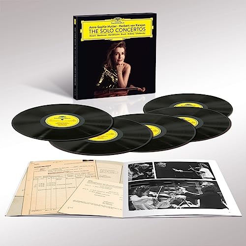 Titel: Anne-Sophie Mutter & Herbert von Karajan: The Solo Concertos [Vinyl LP]