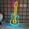 Neonschild in Gitarrenform, Attivolife Beste LED-Neonlampe aus Acryl mit USB für Kunstwand im Schlafzimmer Musikstudio Weihnachten Hochzeit Party Gitarrenliebhaber Heimdekorationsgeschenke