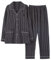 Nidddiv Morgenmantel Herren Flauschig Baumwollpyjama Herren Langärmelige Baumwolle Dünn Plaid Plus Size Lässig tragbar Hauskleidung Anzug Klein Herren Hosen (H, XXXL)