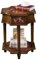 Kaffee-Endtisch Vintage-Nachttisch, Beistelltisch aus Holz, antiker Shabby-Chic-Beistelltisch, kleiner Nachttisch, Akzenttisch mit Schublade und offenem Ablagefach for Wohnzimmer, Schlafzimmer Beistel