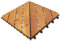 JUDYY Baldosas de Porche de Madera de Acacia 30 pzas, Piscina Terraza, Suelo Madera Exterior, Tarima Exterior, Suelos Terraza, Suelo Jardin Exterior, marrón 30x30 cm