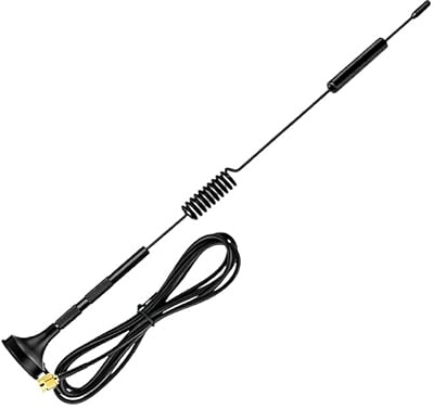 18dBi High Gain Antenna, 4G 3G GSM LTE Magnetic Outdoor Antenna with 3 Meter Cable - 36cm for WiFi Router USB Adapter Network Card