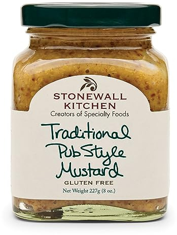 Stonewall Kitchen Mustard, Traditional Pub Style, 8 Ounce