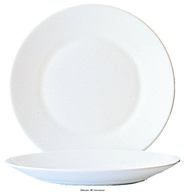 Arcoroc Restaurant Uni Assiette 23,5 cm 6 assiettes