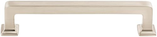 Top Knobs TK704BSN Transcend Collection 5-1/16 Ascendra Pull, Brushed Satin Nickel