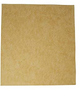 Vegware Kompostierbares Pergamentpapier ungebleicht 38 x 27,5cm