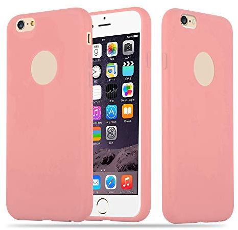 cadorabo Coque pour Apple iPhone 6 Plus/iPhone 6S Plus en Candy Rose Vif - Housse Protection Souple en Silicone TPU avec Anti-Choc et Anti-Rayures - Ultra Slim Fin Gel Case Cover Bumper
