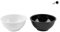 Home Coppa, 14 cm, Melamina, Bianco/Nero, 14x14x7 cm