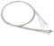 10Pcs Câble De Dérailleur 2m En Acier Inox Câble Levier De Vitesse Pour Vélo