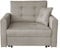 Mirjan24 Sofa Viva Lux I mit Schlaffunktion, einsitzer Polstersofa mit Bettkasten inkl. Kissen, Schlafsofa Bettsofa Farbauswahl, Wohnlandschaft, (Sofia 03)