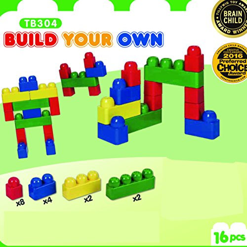 Tutor Blocks Meine ersten Magnetbausteine Serie 304 Ergänzungsbausteinpaket Abenteuer Kleinkind Lernbausteine Babyspielzeug Motorikspielzeug ab 6 Monate