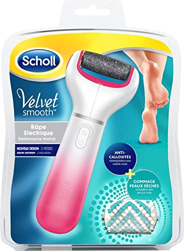 Scholl Doctor Velvet Smooth Express Pedi Râpe Electrique Rose