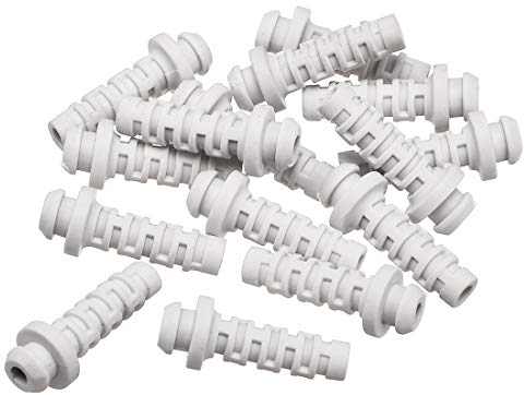 sourcing map 15 Stück PVC Zugentlastung Kabelknickschutz Kabelschutz 3mm Innendurchmesser DE de