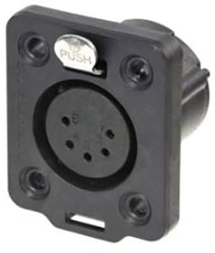 Neutrik NC5FDX-TOP XLR-Steckverbinder Buchse, Einbau Polzahl (num): 5 1 pc(s)