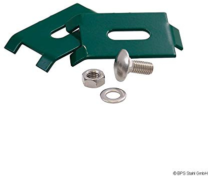 5 x Mattenverbinderset RAL 6005 Grün