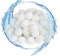 AufuN Filter Balls Filterbälle Filtermaterial mit 700g ersetzen 25kg Filtersand Zubehör für Pool Sandfilter Umweltfreundlicher Poolfilter Filteranlage - 700g Weiß