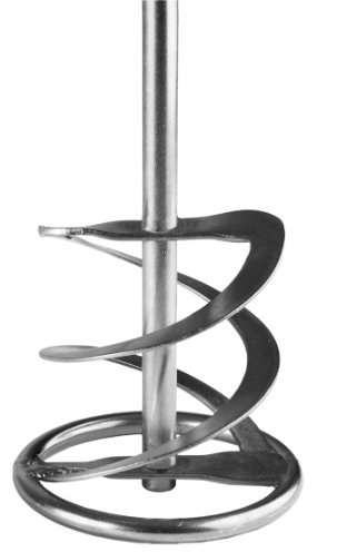 WRR 160 G Wendelrührquirl | Ø 160 mm, Länge 600 mm | M14 Aufnahme | Profi-Rührquirl für Mörtel, Estrich, Fliesenkleber & Spachtelmassen | Robuste Stahlkonstruktion für Bau & Handwerk WR2 Ø160mm