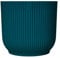 Elho Vibes Fold Round 16 -Vaso per Piante da Interno - Ø 16.1 x H 14.8 cm - Blu/Deep Blue
