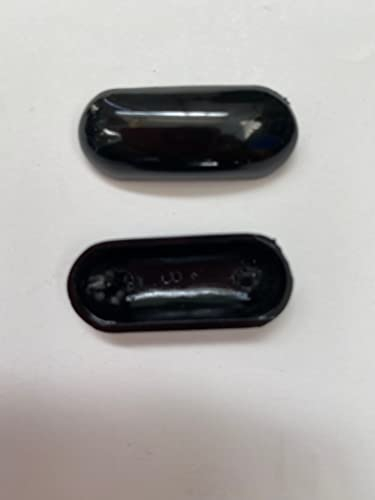 COMPATIBILI CON ARISTON 2 COPERCHIETTI COPRIFORO PER PIANO COTTURA NERI LUCIDI (prodotto originale) code C00032682