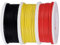 Xiatiaosann 26AWG Anschlusskabel Kit 26 Gauge Elektrokabel 300V PVC Isolierung verzinnte Kupfer Massivdraht 3 Farben (Schwarz, Rot, Gelb) 7 m / 23 Fuß jedes Kabelsortiment für Heimwerker