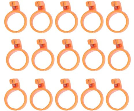 Bague de coupe-fil 15 pièces, outil de coupe de couteau de doigt de coupe-fil à coudre pour fil, fil