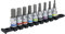 Sealey Drive Hex Socket Bit Set 9pc - Platinum 3/8 Sq AK6250