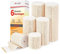 HEALQU Elastische Binde – Selbstklebender Verband Dehnbare Bandage für Beine, Kniee, Knöchel, Handgelenke, Ellenbogen & Schultern – insgesamt 6 Rollen (2 Rollen je mit: 5cm | 7,5cm | 10 cm x 4,5 m)