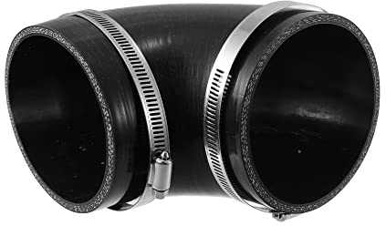 X AUTOHAUX Silikon-Reduzierstück, 102 mm, Innendurchmesser, 90 Grad, Schlauchkupplung, Set für Auto
