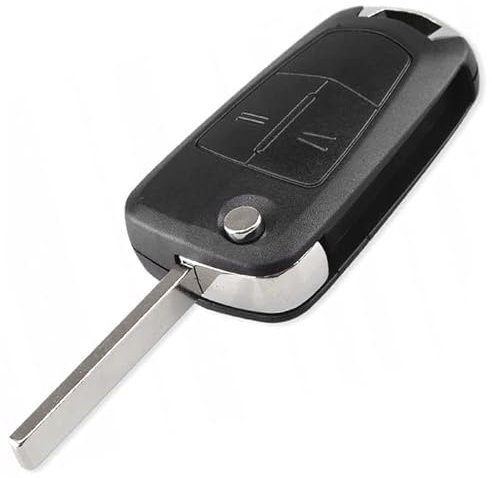 AWPARTS - Autoschlüssel-gehäuse - Funkschlüssel-Gehäuse - KFZ Fernbedienung Gehäuse Kfz-Schlüssel-Gehäuse kompatibel mit OPEL Astra H Vectra C Zafira