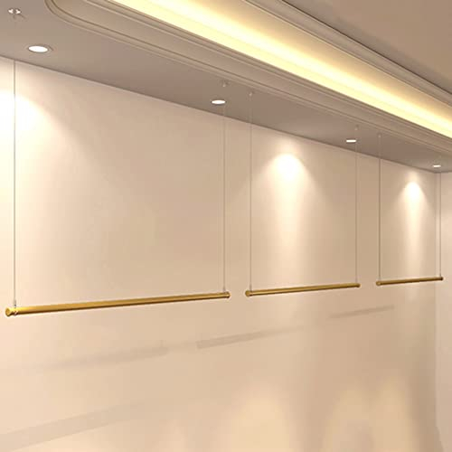 UYSELA Kleiderständer,höhenverstellbar,Kleiderständer,Kleiderständer,Decke,Hochzeitskleid,Hängeregal,Kleiderbügel,Wandmontage,kommerzielles Schlafzimmer-Organizer-Regal für Einkaufszentren,Einkaufs