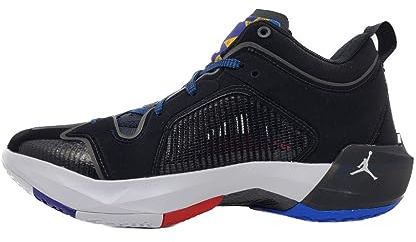Air Jordan XXXVII Low Adult DQ4122-061 (Black/White-University RE), Größe 45