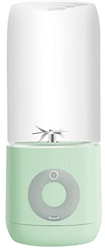 Lckiioy Licuadora PortáTil, Exprimidor InaláMbrico PortáTil para Romper el Hielo, Vaso Exprimidor EléCtrico, Licuadora de Mano Deportiva (Verde)