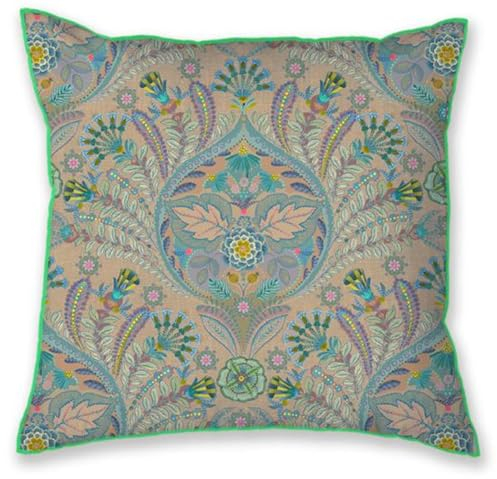 Pip Studio Alba Square Zierkissen Farbe Blue Größe 45x45