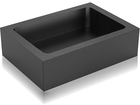 MMasters#4kg Premium-Graphit-Barrenform für Metallguss - Hochreines Material für Gold, Silber, Aluminium, Kupfer und Messing - Hitzebeständig bis 1800℃/3272℉