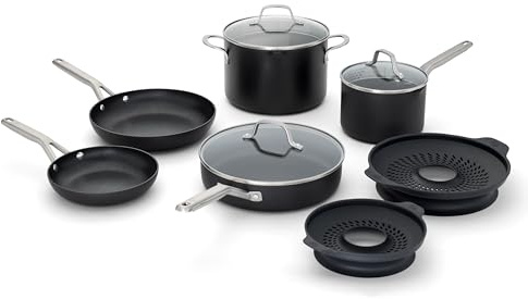 Calphalon® Hard-Anodized Nonstick 10-Piece Cookware Set
