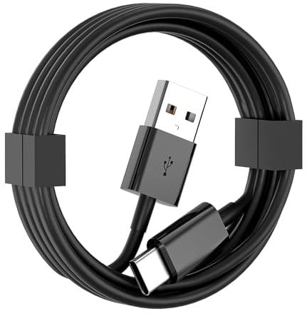 Snisre CarPlay Cable for iPhone 15/16 Plus/Pro/Pro Max, iPad 10th/Air - USB A to USB C, 3FT (Black)