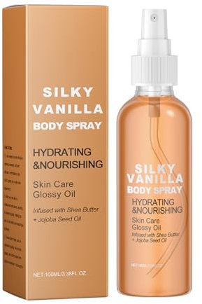 Vanilla Cashmere Body Oil, Vanille-Kaschmir-Körperöl, Kaschmir-Vanille-Körperöl, Vanille-Kaschmir-Lotion, Feuchtigkeitsspendendes Und Hydratisierendes, Körperöl Für Alle Hauttypen (1)